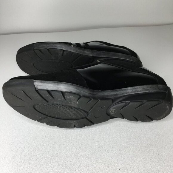 AQUATALIA BLACK SLIP ON SNEAKER WALKING SHOE - Picture 7 of 8